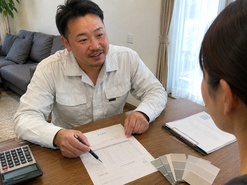 明朗会計のお見積り — 優建装