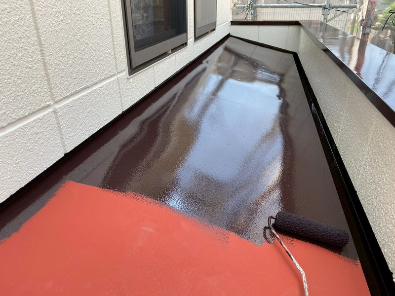 ベランダ・屋上の防水工事 — 優建装