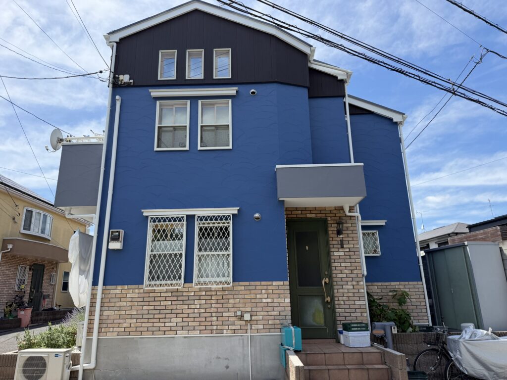 流山市 外壁塗装 施工後