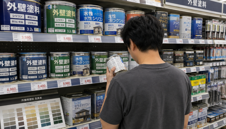塗料の選び方のイメージ