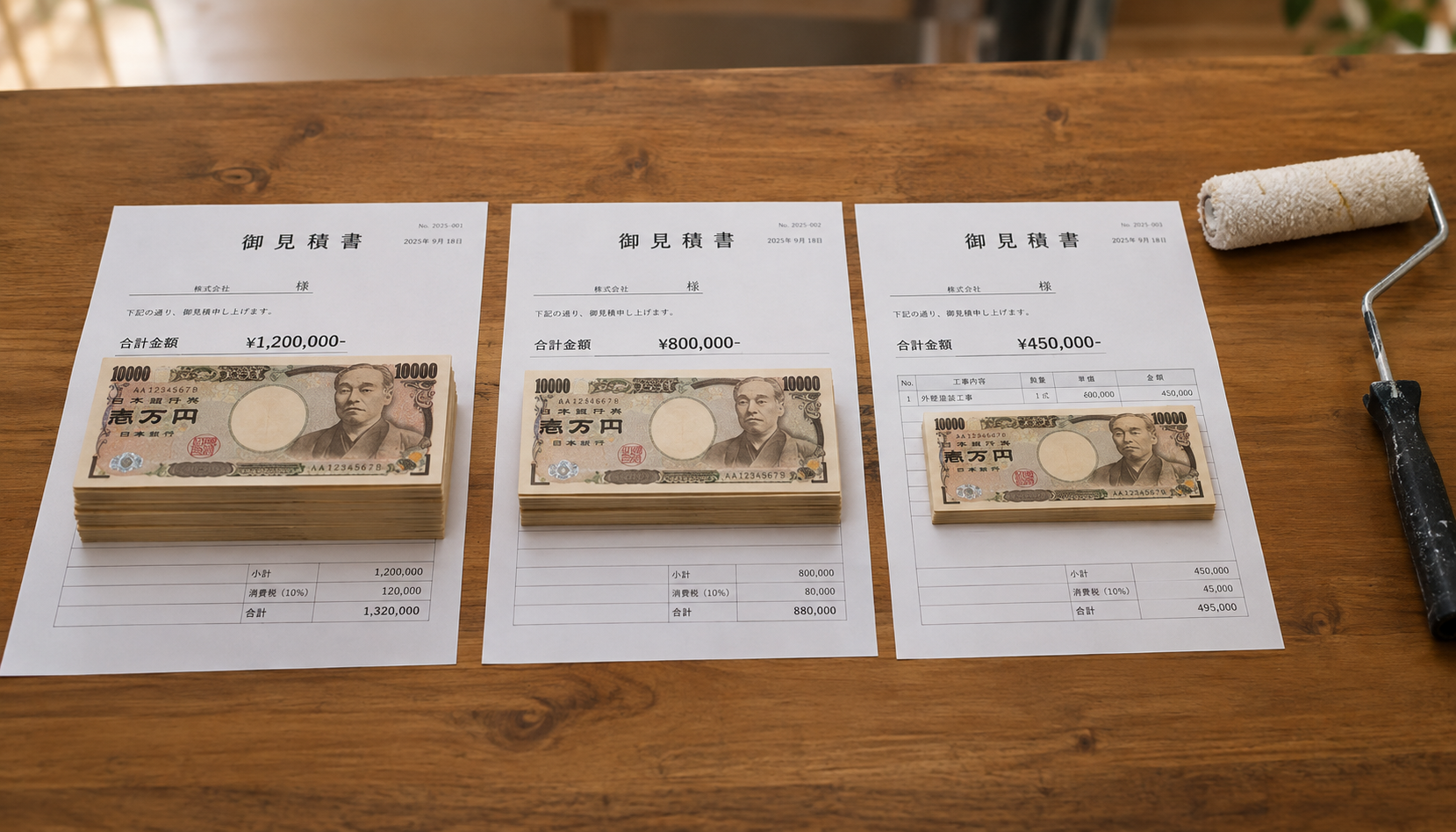 新興住宅地で多い外壁トラブルのイメージ